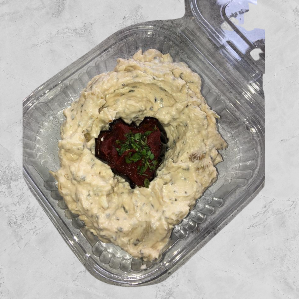 Feta met gegrilde aubergine